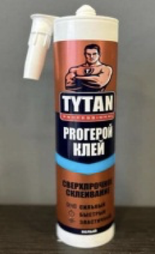 Клей монтажный PROГЕРОЙ (Tytan Professional) 290мл, цвет белый